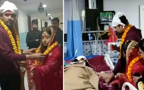 बीमार माँ की अंतिम इच्छा पूरी करने के लिए बेटी ने अस्पताल में रचाई शादी, 2 घंटे बाद थम गई सांसें