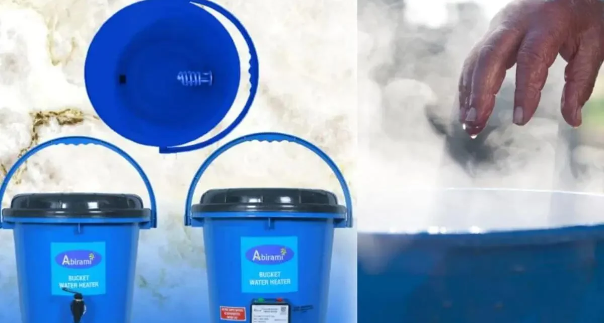 Geyser Bucket: मार्केट में धूम मचाने आया गीजर वाली बाल्टी, चंद मिनटों में खौलने लगता है पानी